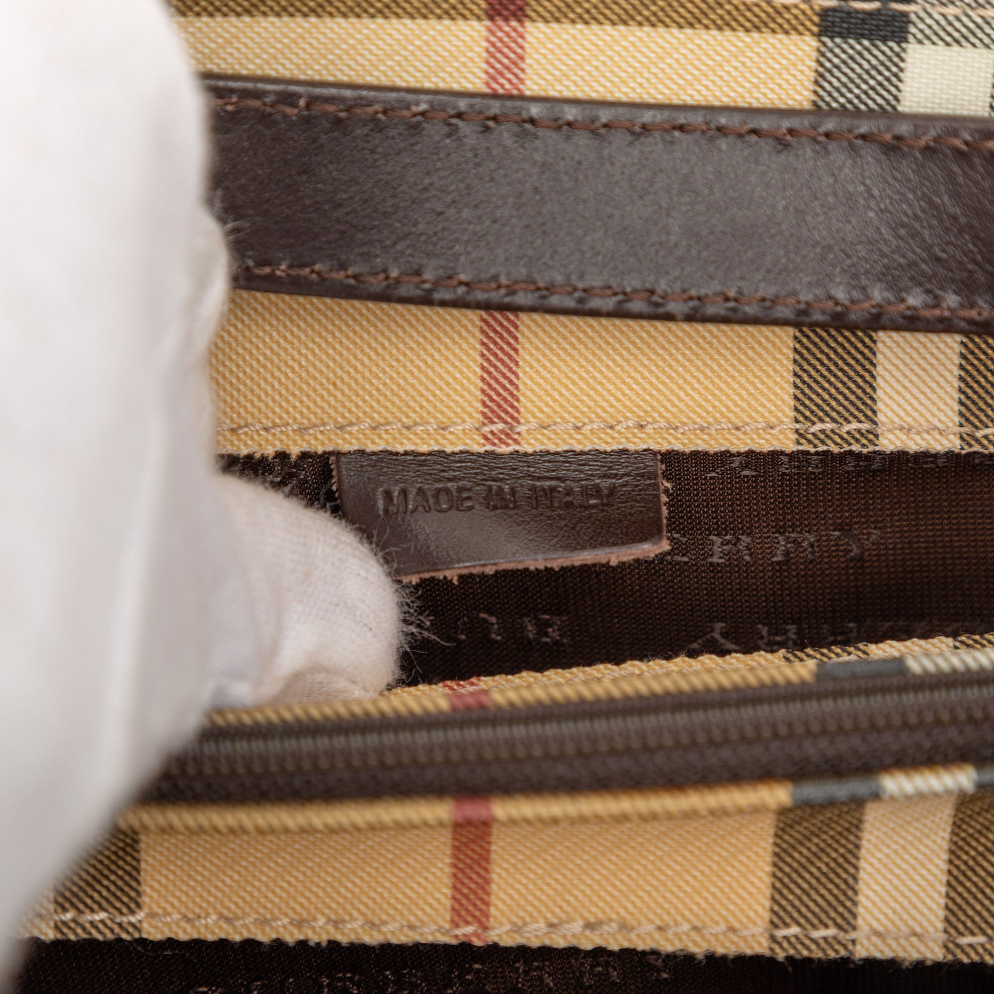 House Check Coated Canvas Tote