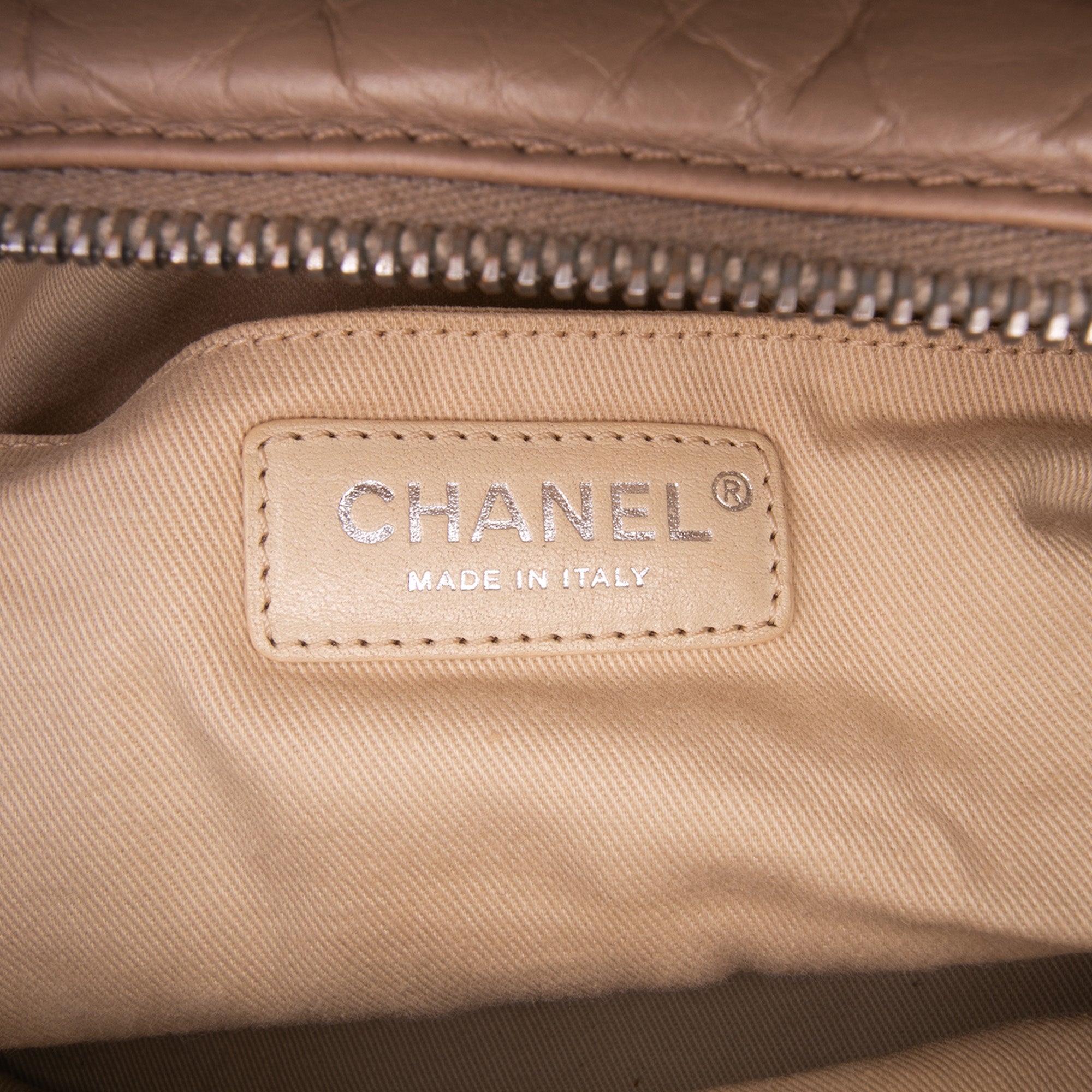 Distressed Lambskin Lady Braid Bowler Bag