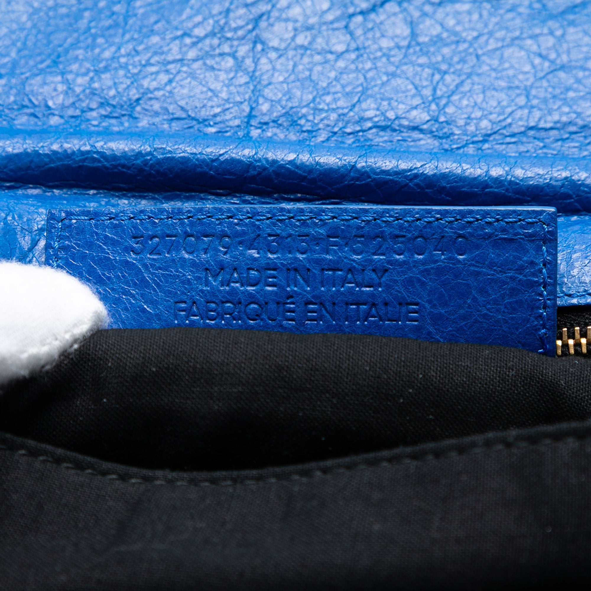 Lambskin Motocross Giant 12 Envelope Clutch With Strap