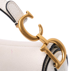 Mini Grained Calfskin Saddle Bag