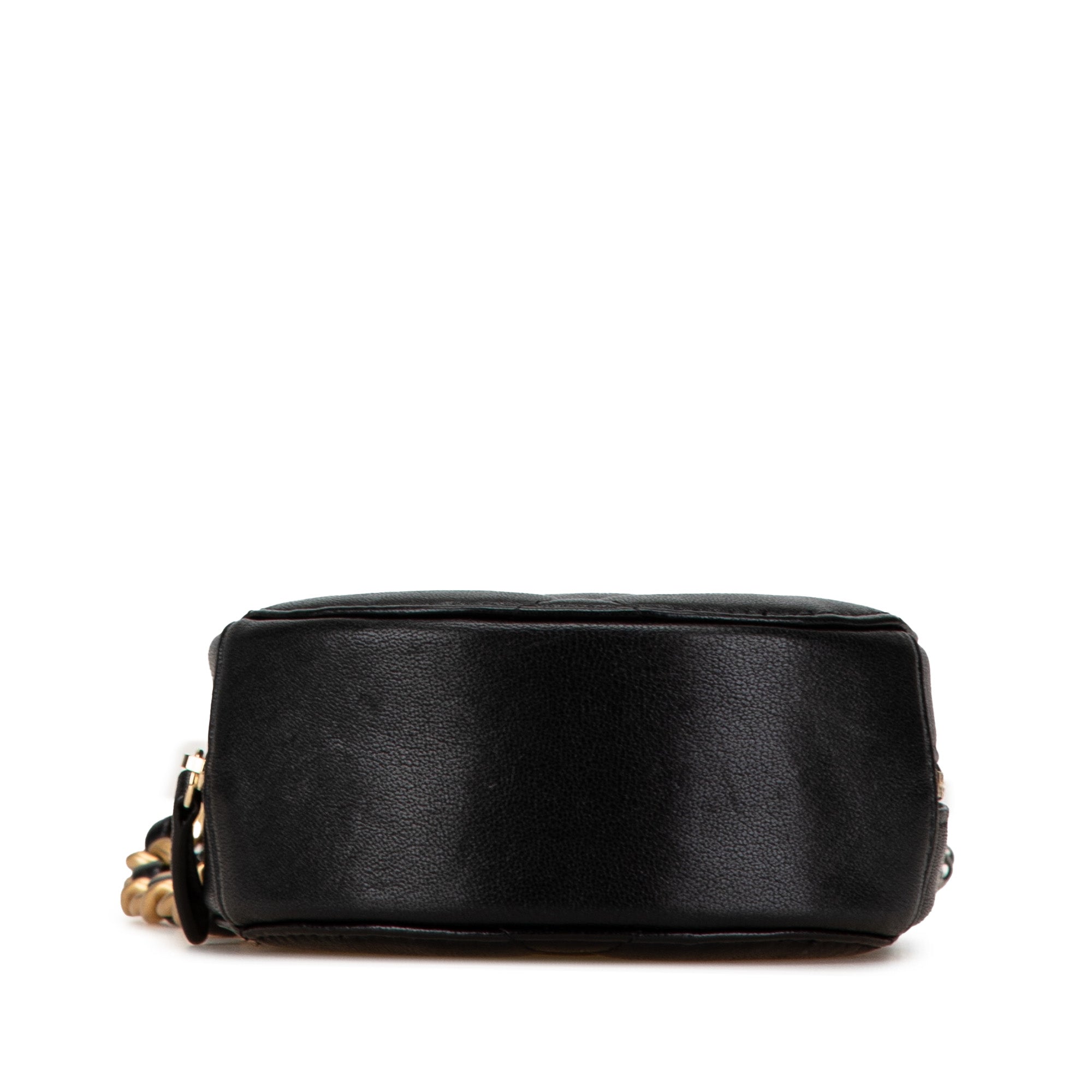 Lambskin 19 Round Clutch with Chain