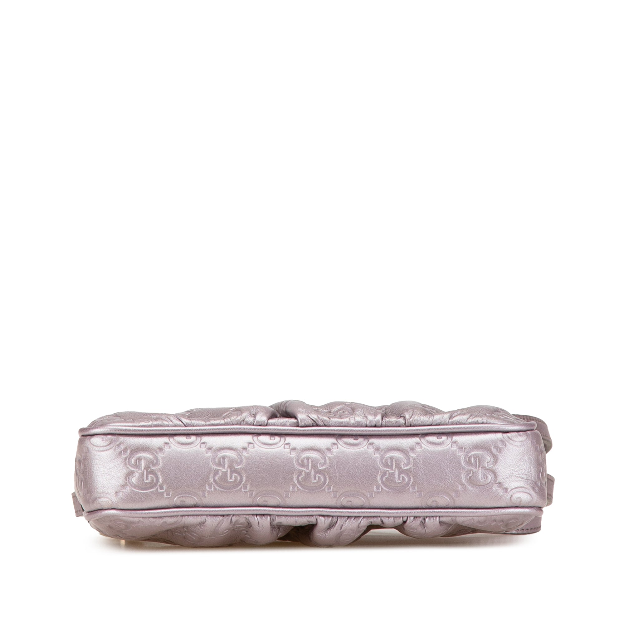 Small Metallic Guccissima Lovely Crossbody