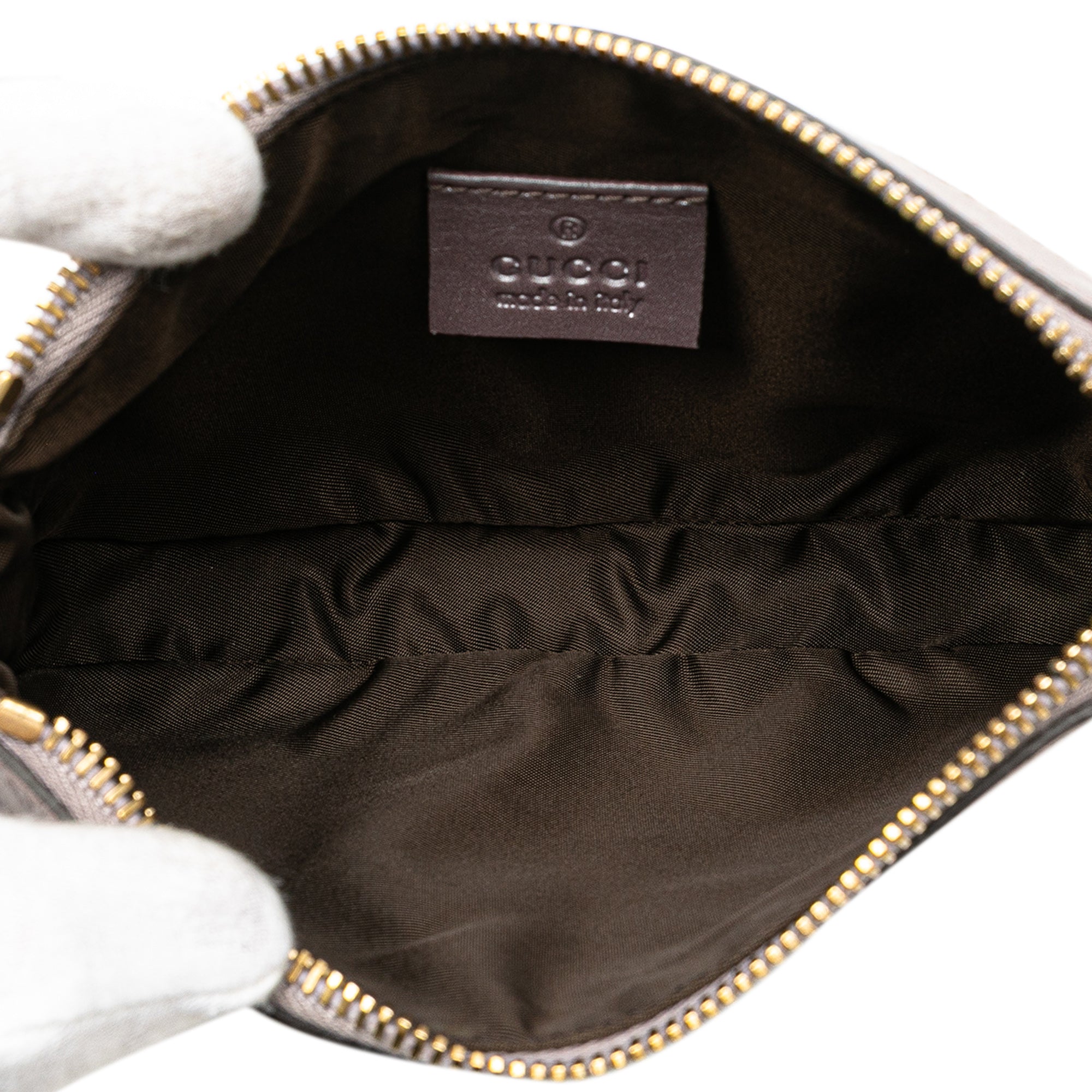 Small Metallic Guccissima Lovely Crossbody