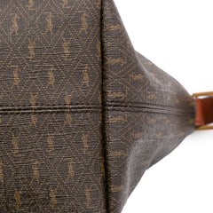 Coated Canvas Le Monogramme Shoulder Bag