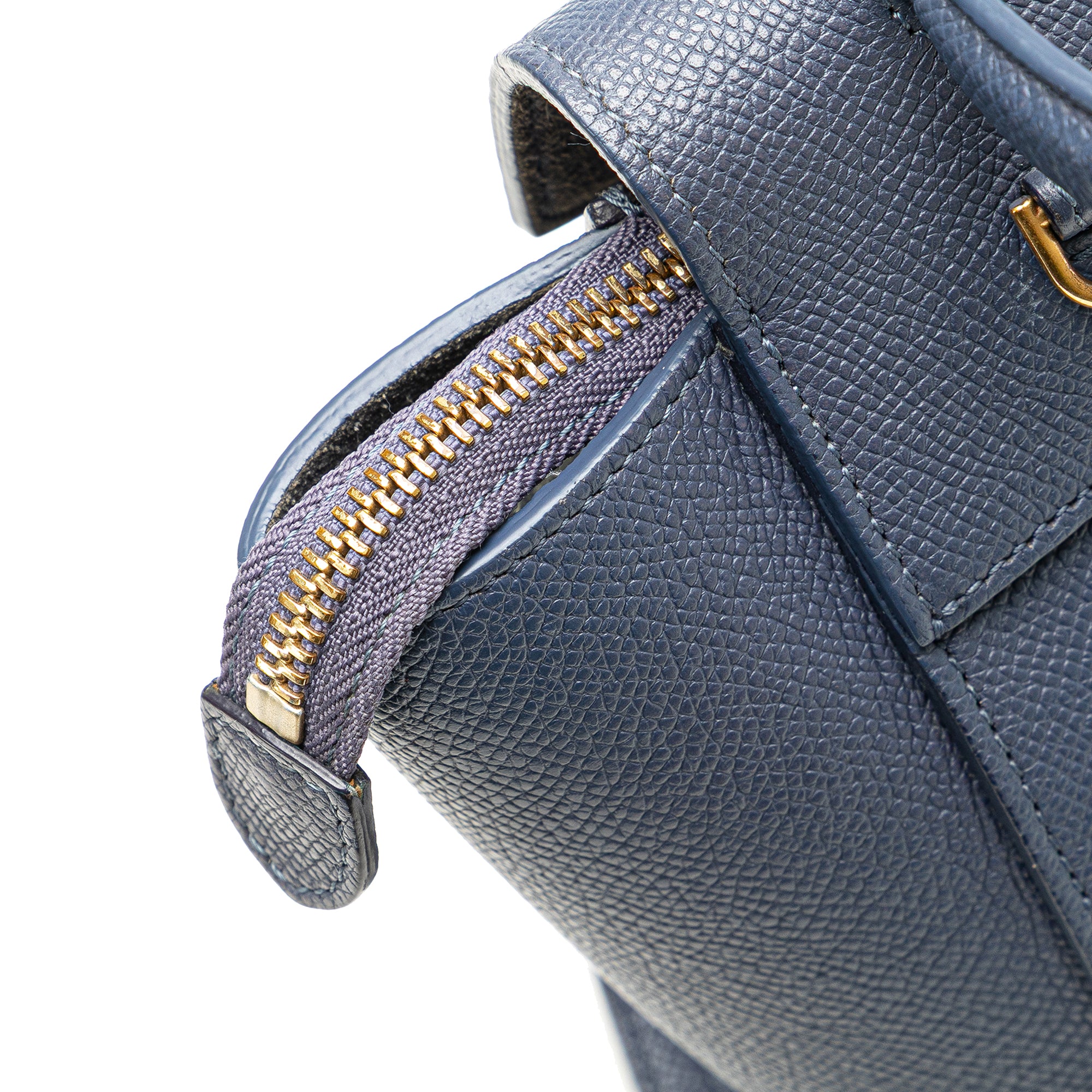 Nano Grained Calfskin Belt Bag