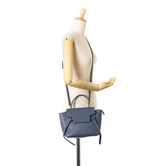 Nano Grained Calfskin Belt Bag