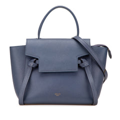 Nano Grained Calfskin Belt Bag