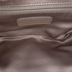 CC Satin Bow Clutch with Chain