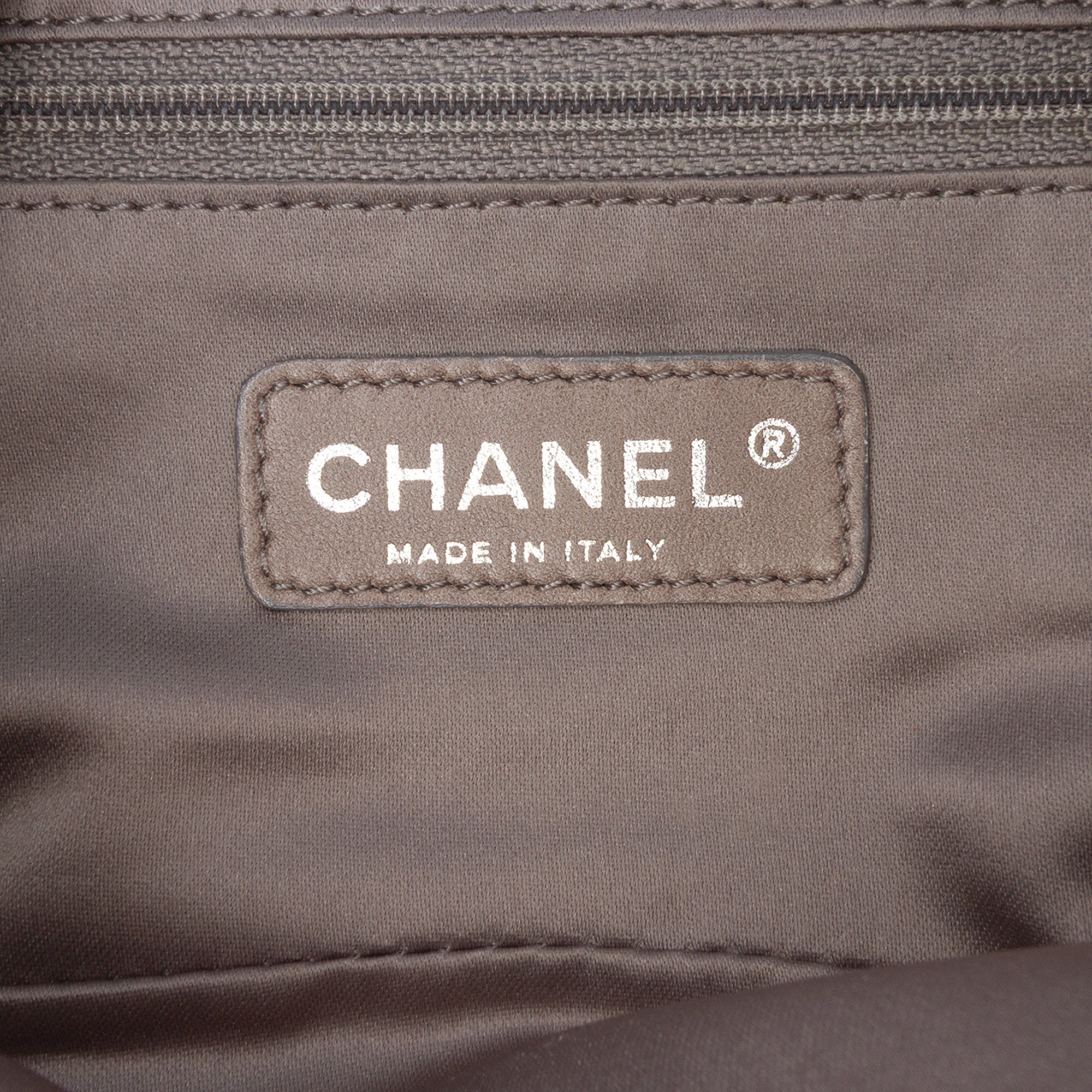 CC Satin Bow Clutch with Chain