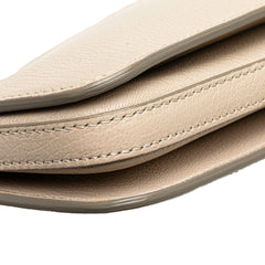 Grained Goatskin Penhurst D-Ring Triple Zip Crossbody
