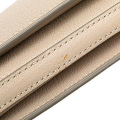 Grained Goatskin Penhurst D-Ring Triple Zip Crossbody