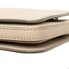 Grained Goatskin Penhurst D-Ring Triple Zip Crossbody