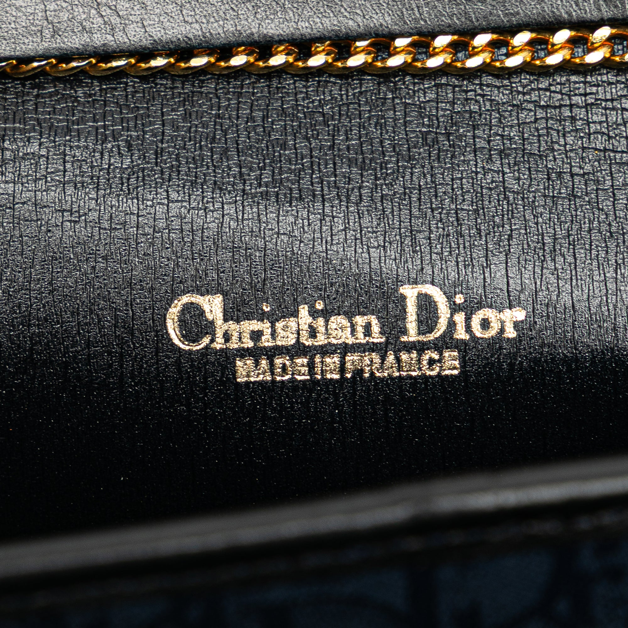 Diorissimo Trotter Canvas Chain Crossbody