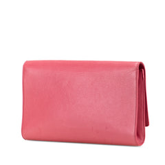Large Leather Belle de Jour Clutch