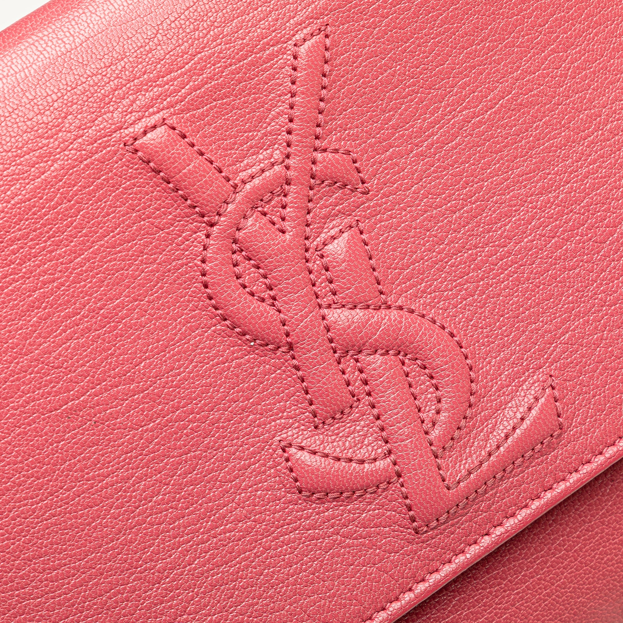 Large Leather Belle de Jour Clutch