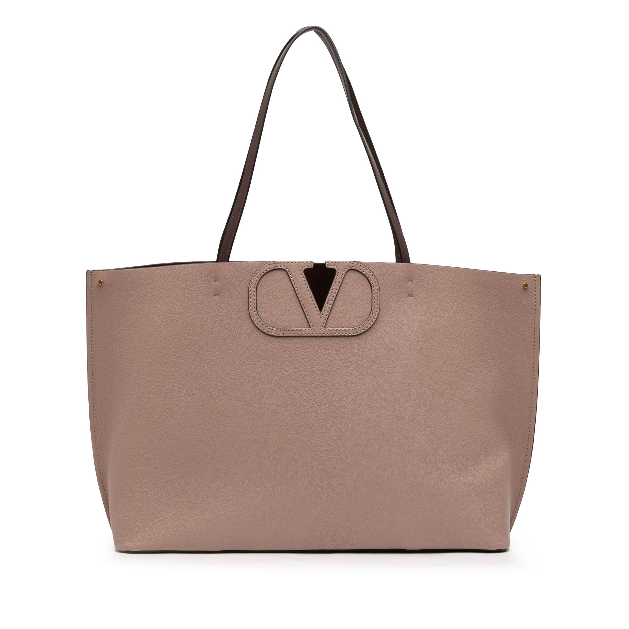 Leather Vlogo Fillme Tote