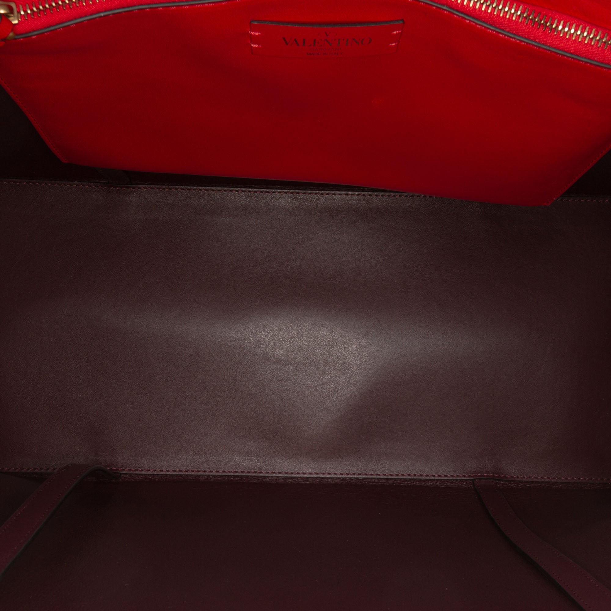 Leather Vlogo Fillme Tote