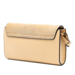 Mini Calfskin and Suede Faye Crossbody