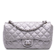 Quilted Aged Calfskin On The Rocks Flap