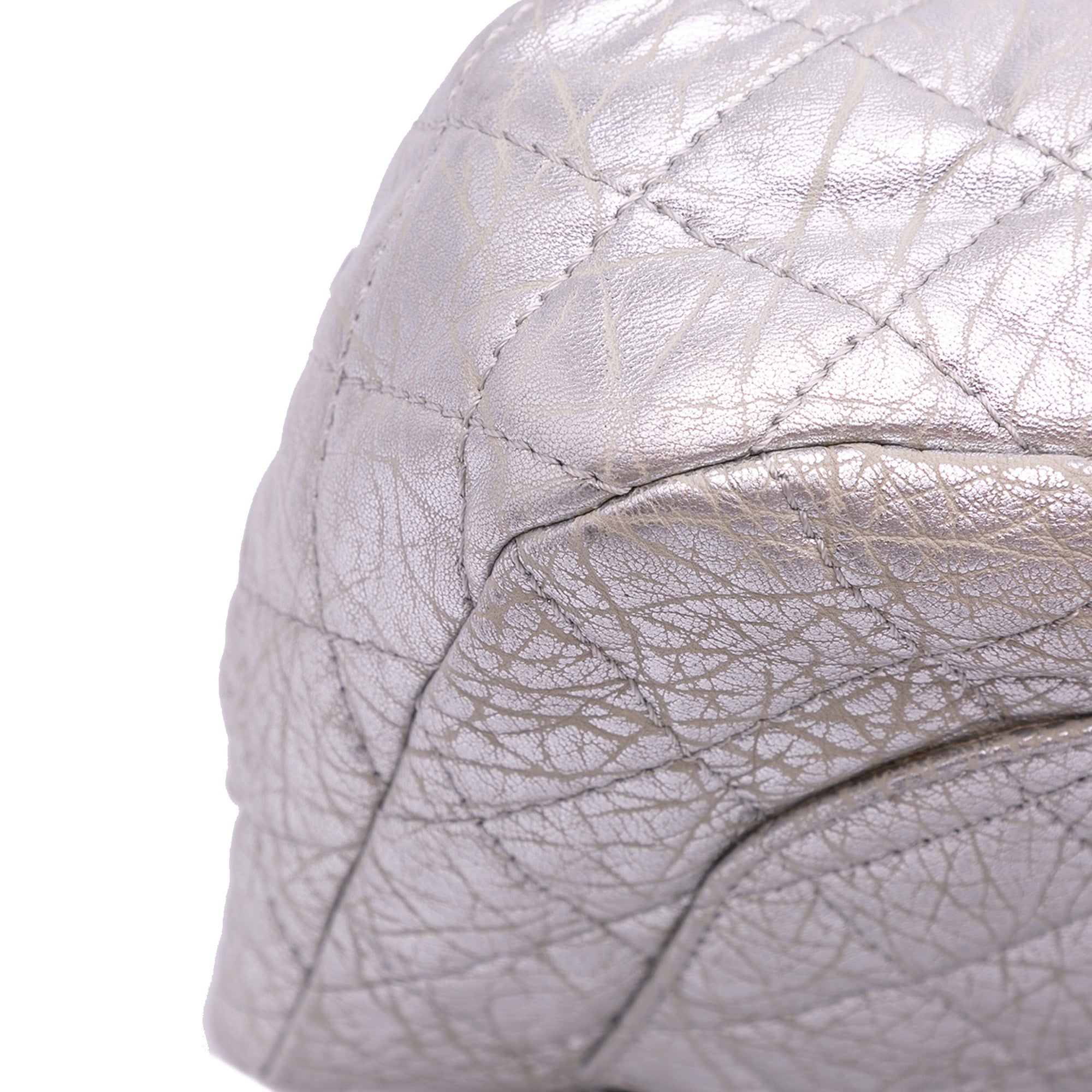 Quilted Aged Calfskin On The Rocks Flap