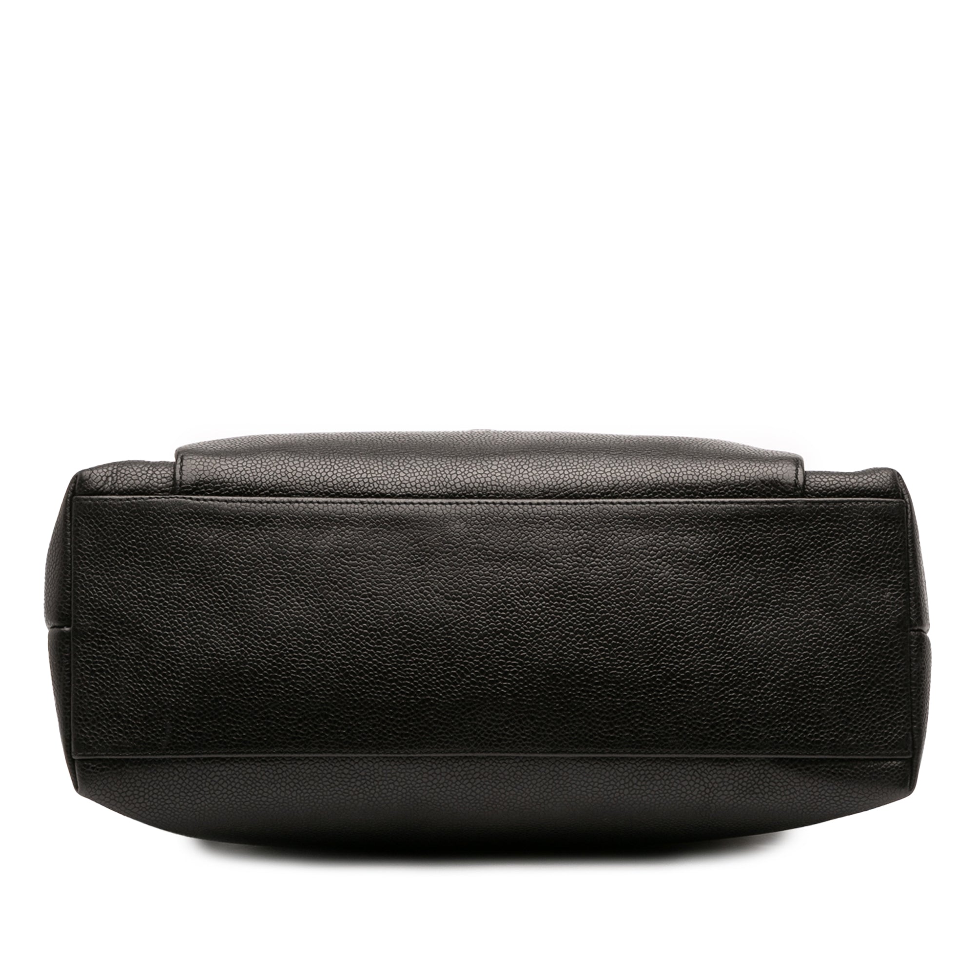 Caviar Front Pocket Chain Tote