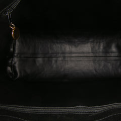 Caviar Front Pocket Chain Tote