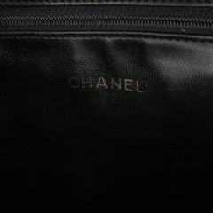 Caviar Front Pocket Chain Tote