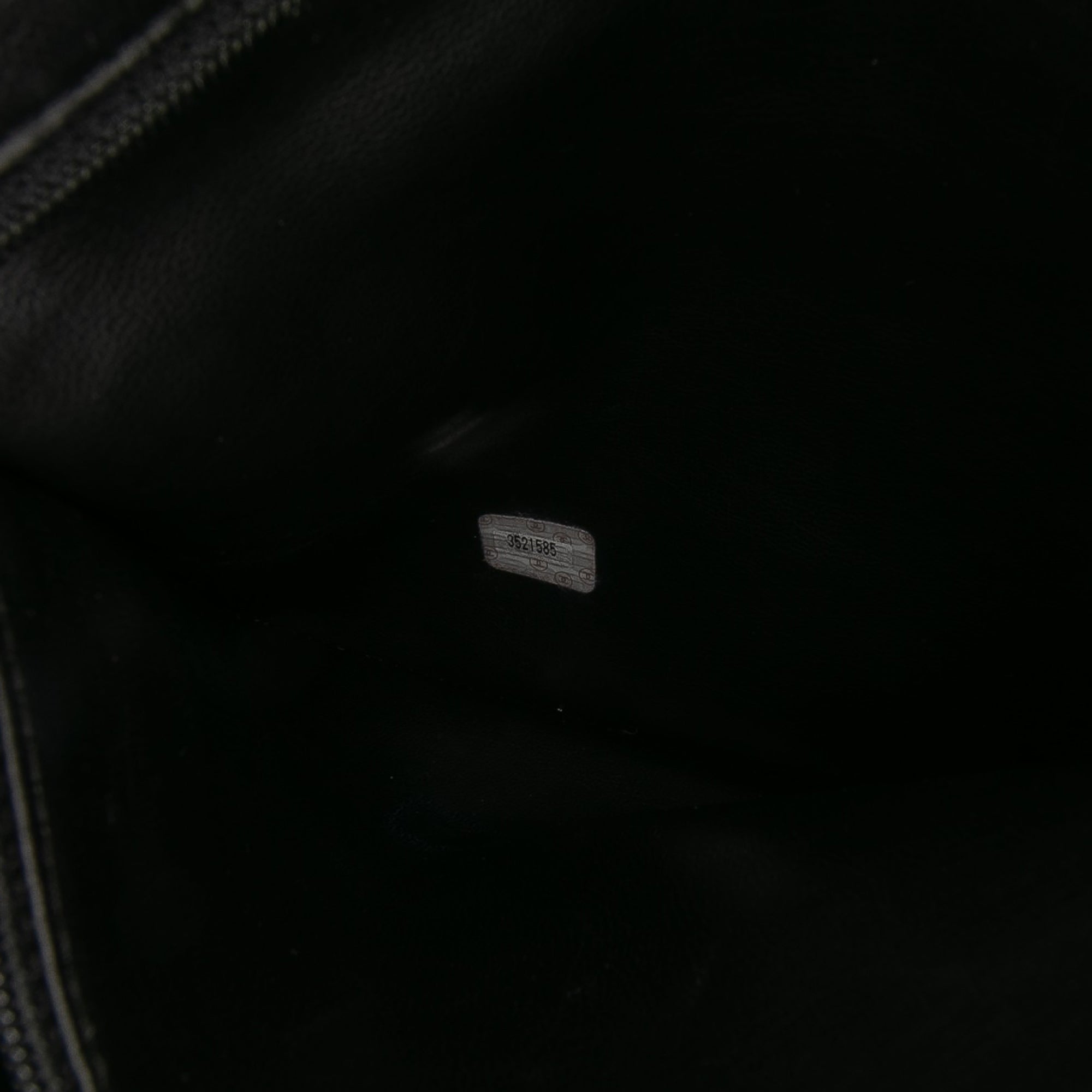 Caviar Front Pocket Chain Tote