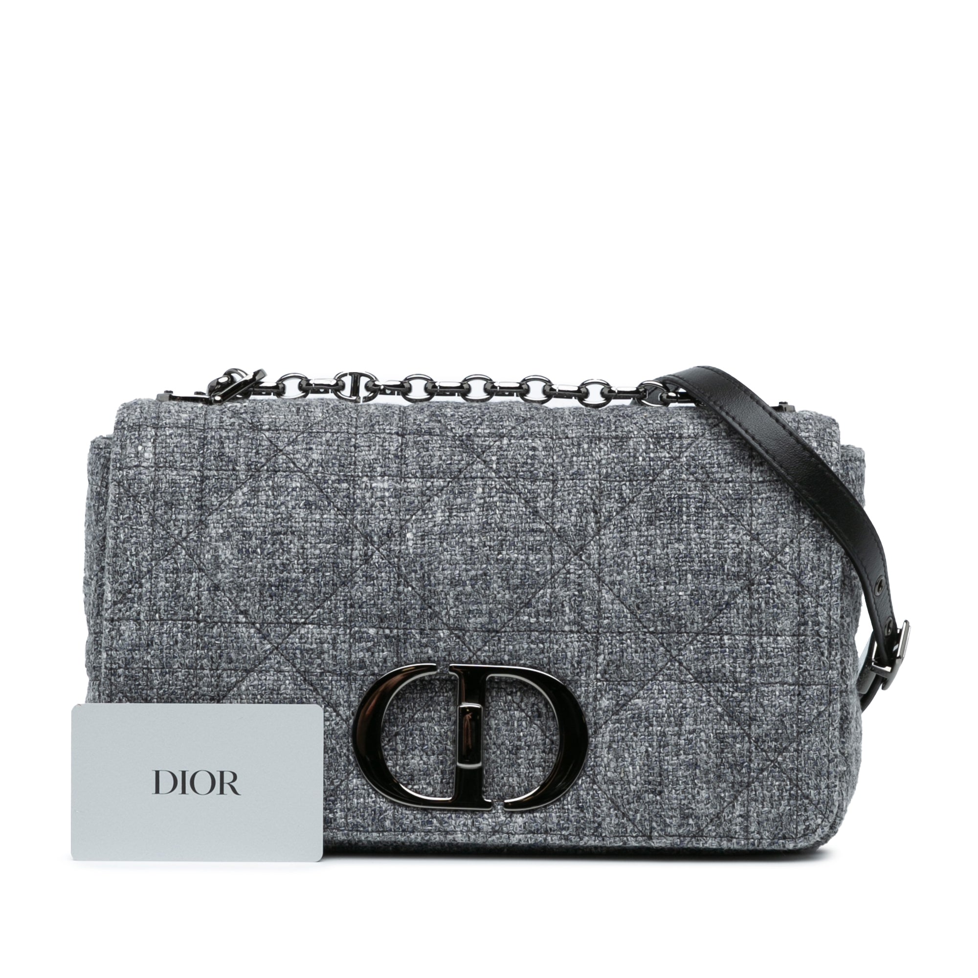 Medium Tweed Macrocannage Caro Bag