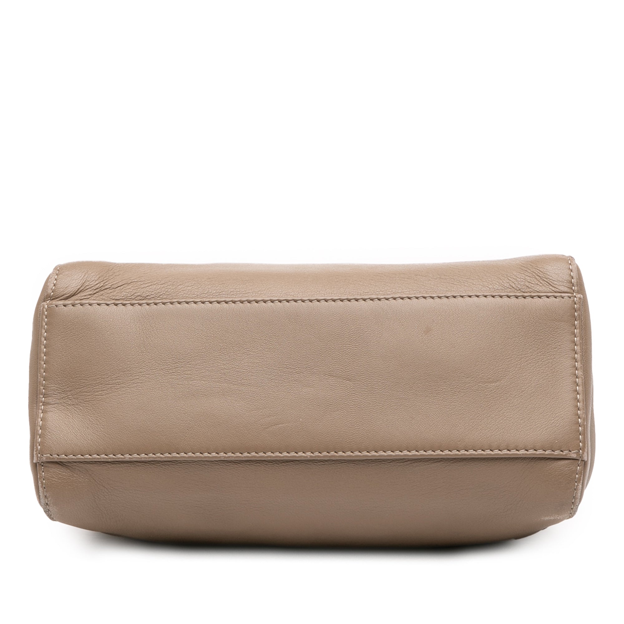 Mini Leather Iconic Peekaboo Satchel