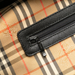 Haymarket Check Canvas Shoulder Bag