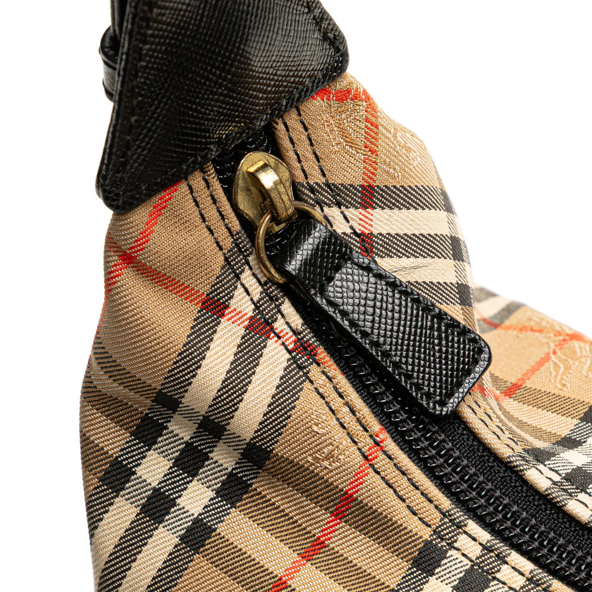 Haymarket Check Canvas Shoulder Bag