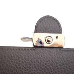 Leather Interlocking G Dollar Wallet on Chain