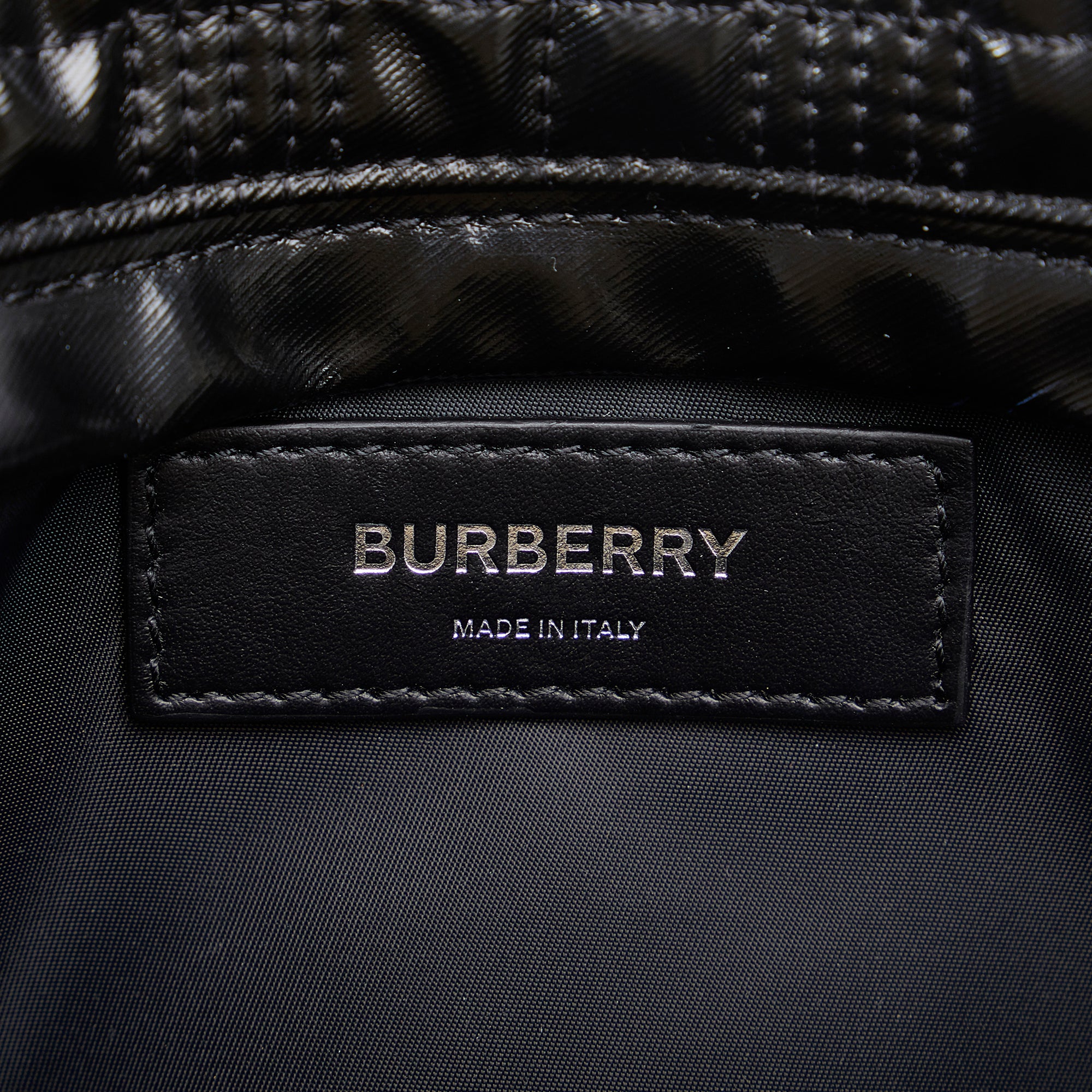 Quilted Horseferry Print Belt Bag