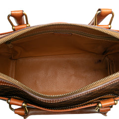 Macadam Coated Canvas Handbag
