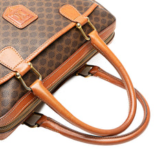 Macadam Coated Canvas Handbag