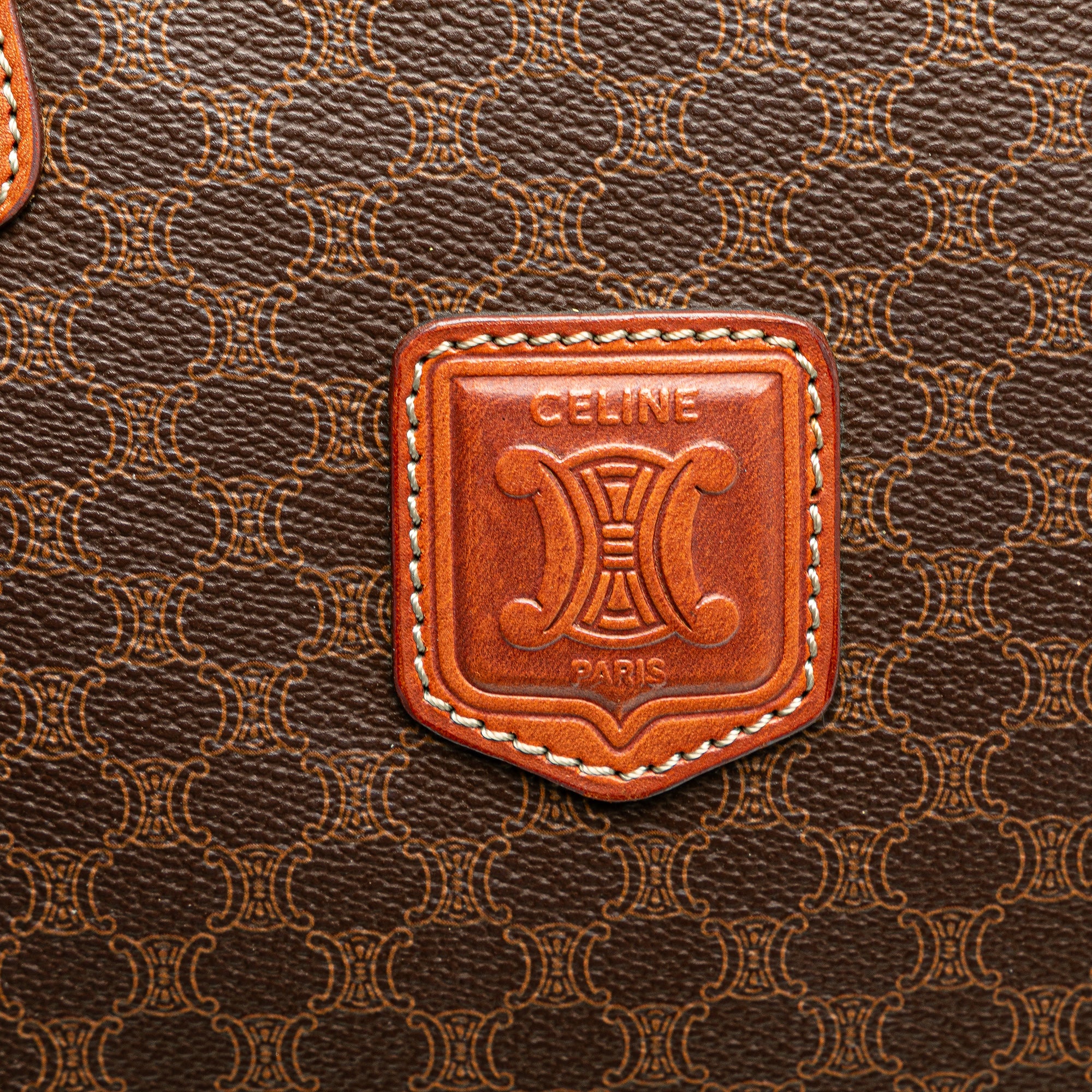 Macadam Coated Canvas Handbag