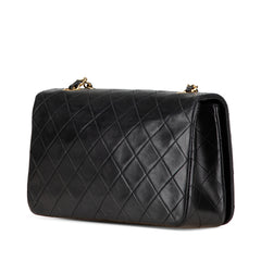 CC Quilted Lambskin Full Flap