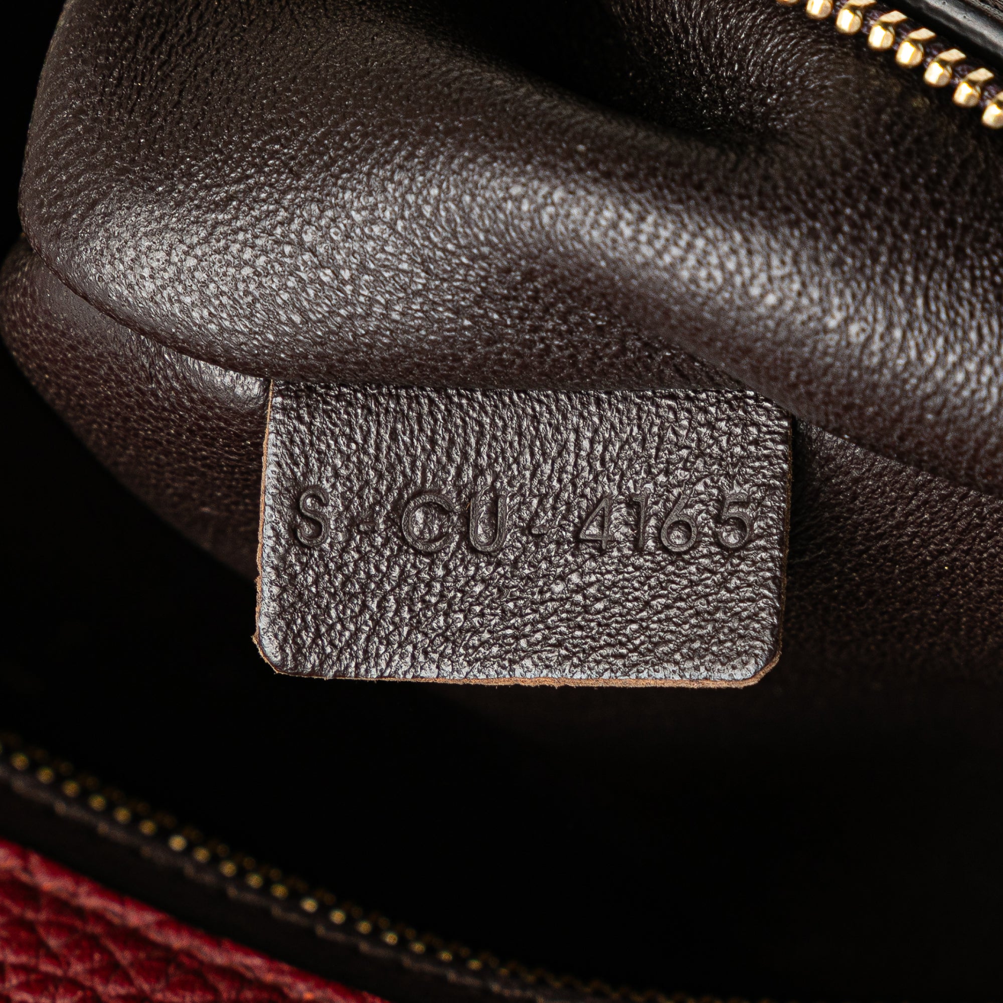 Medium Tricolor Leather Trapeze Satchel
