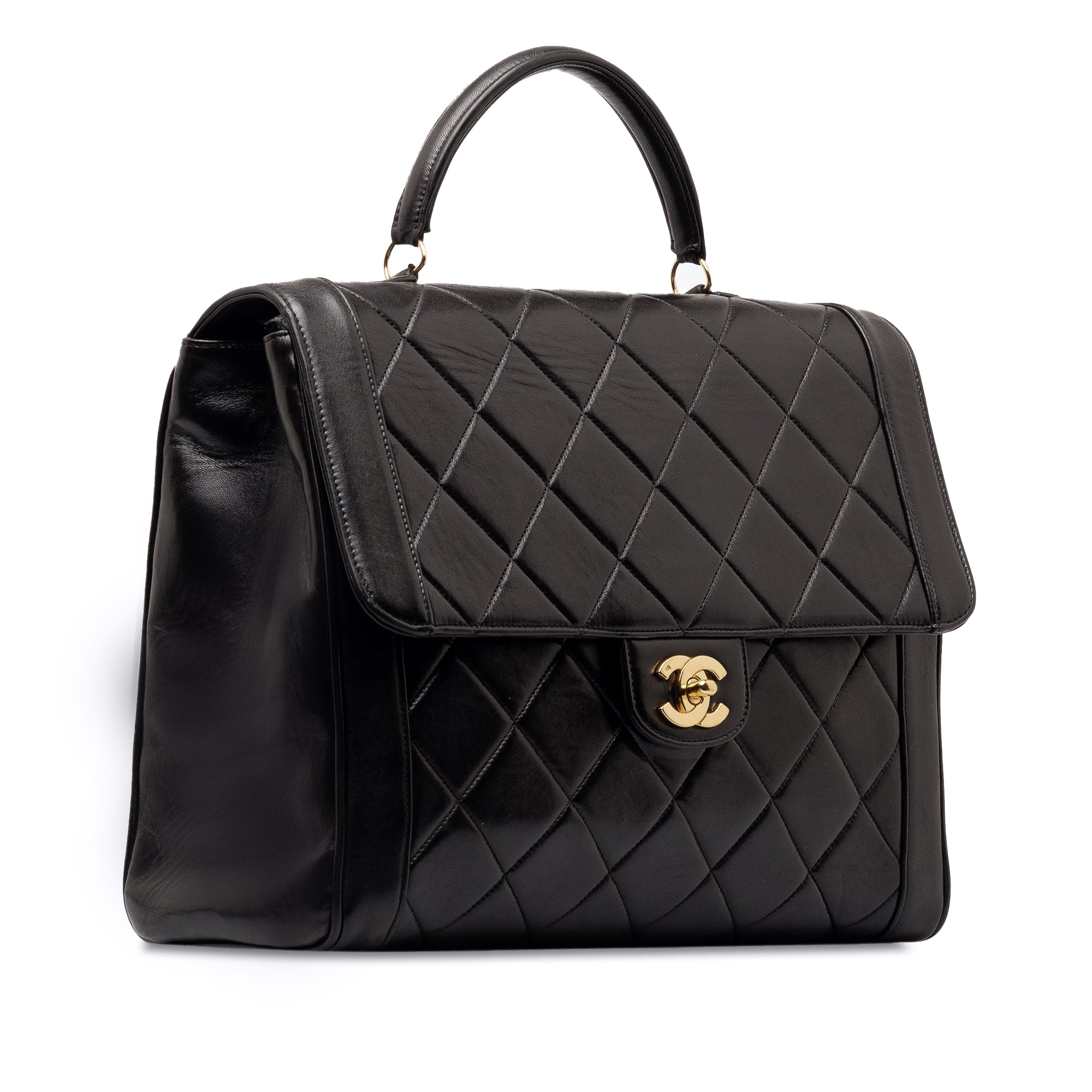 CC Quilted Lambskin Handbag_1