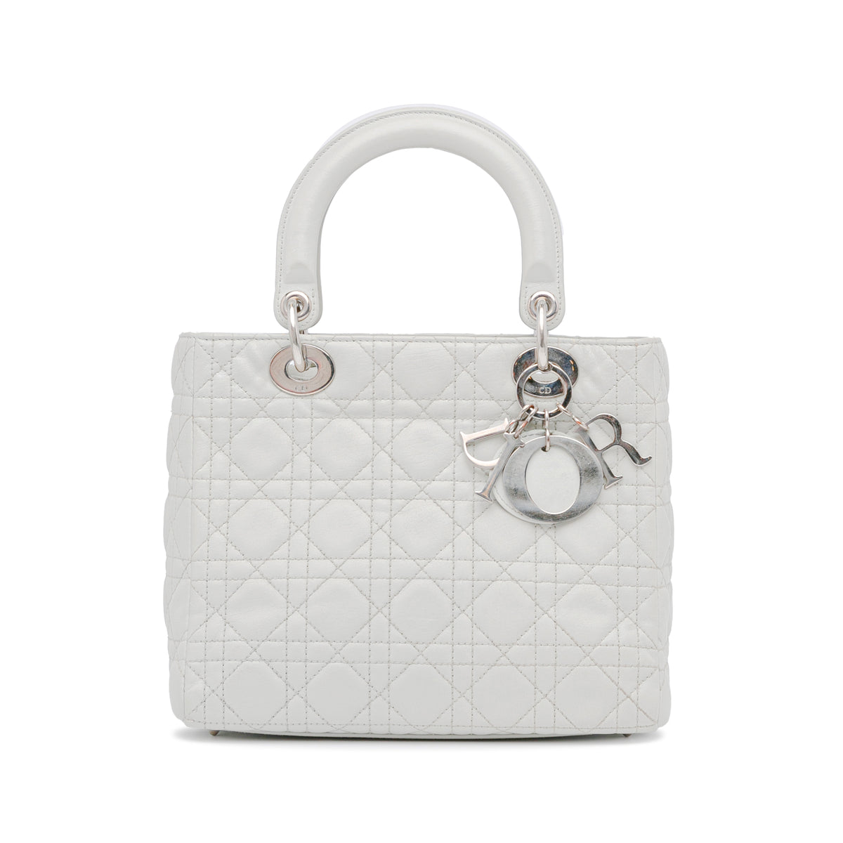 Medium Lambskin Cannage Lady Dior_0