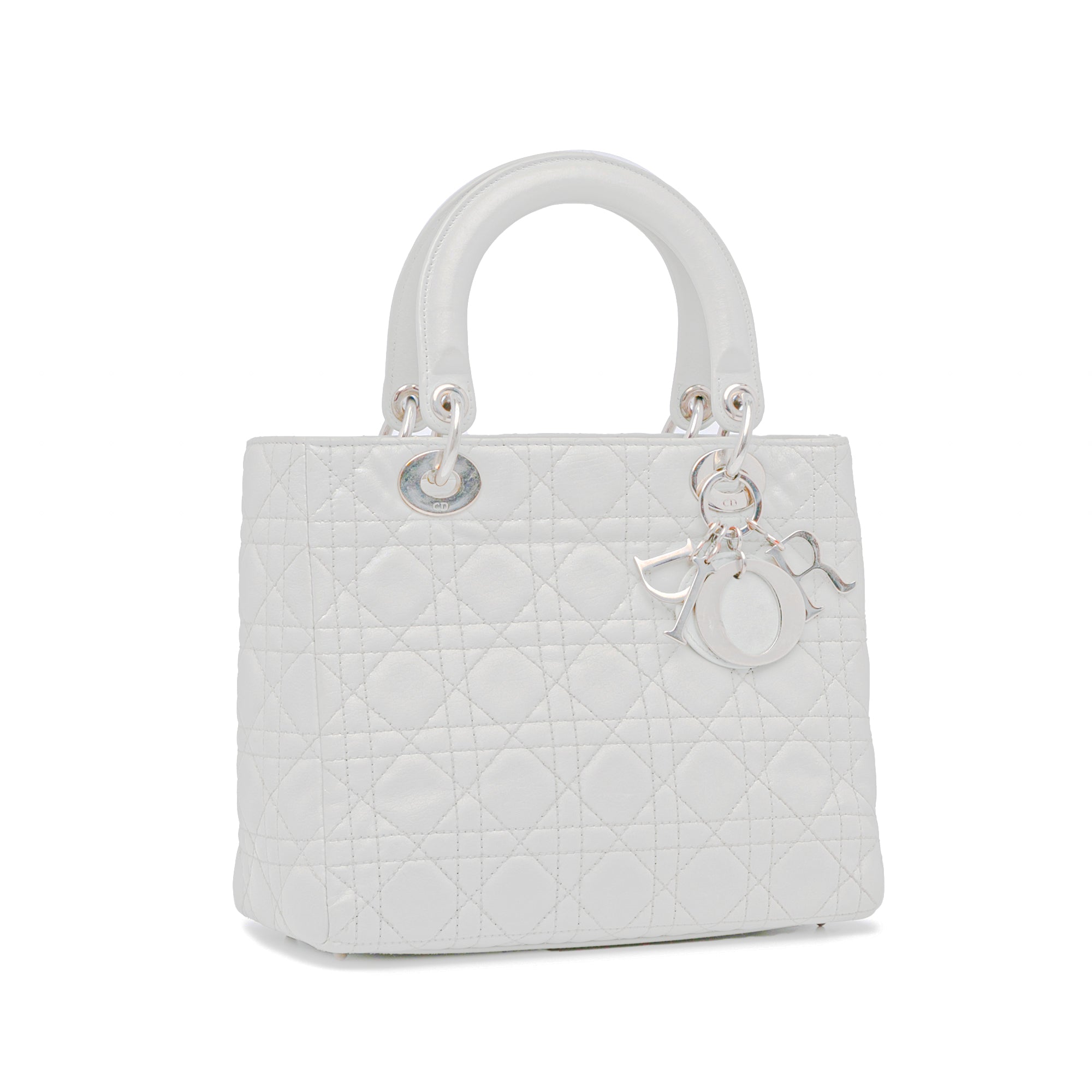 Medium Lambskin Cannage Lady Dior_1