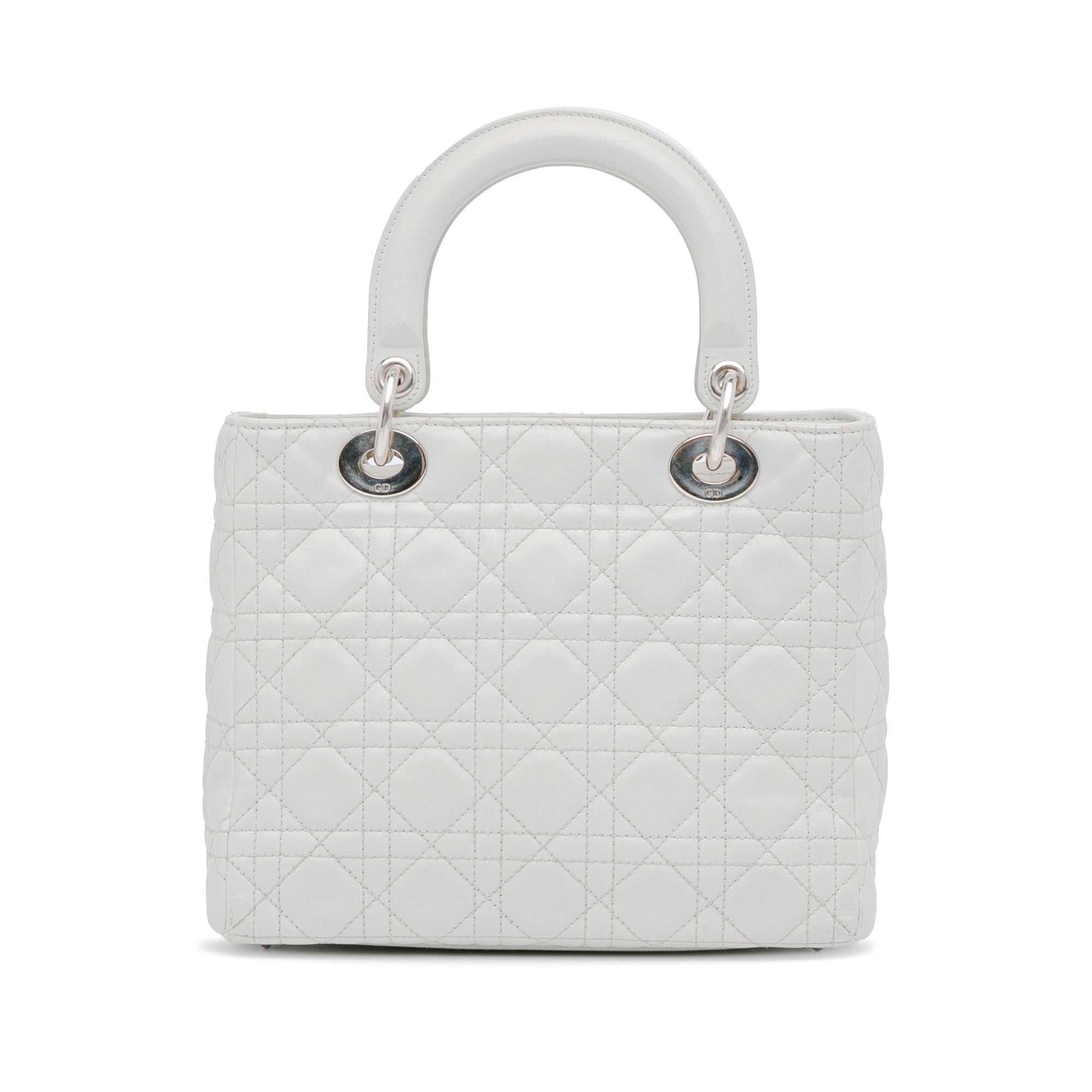 Medium Lambskin Cannage Lady Dior_3