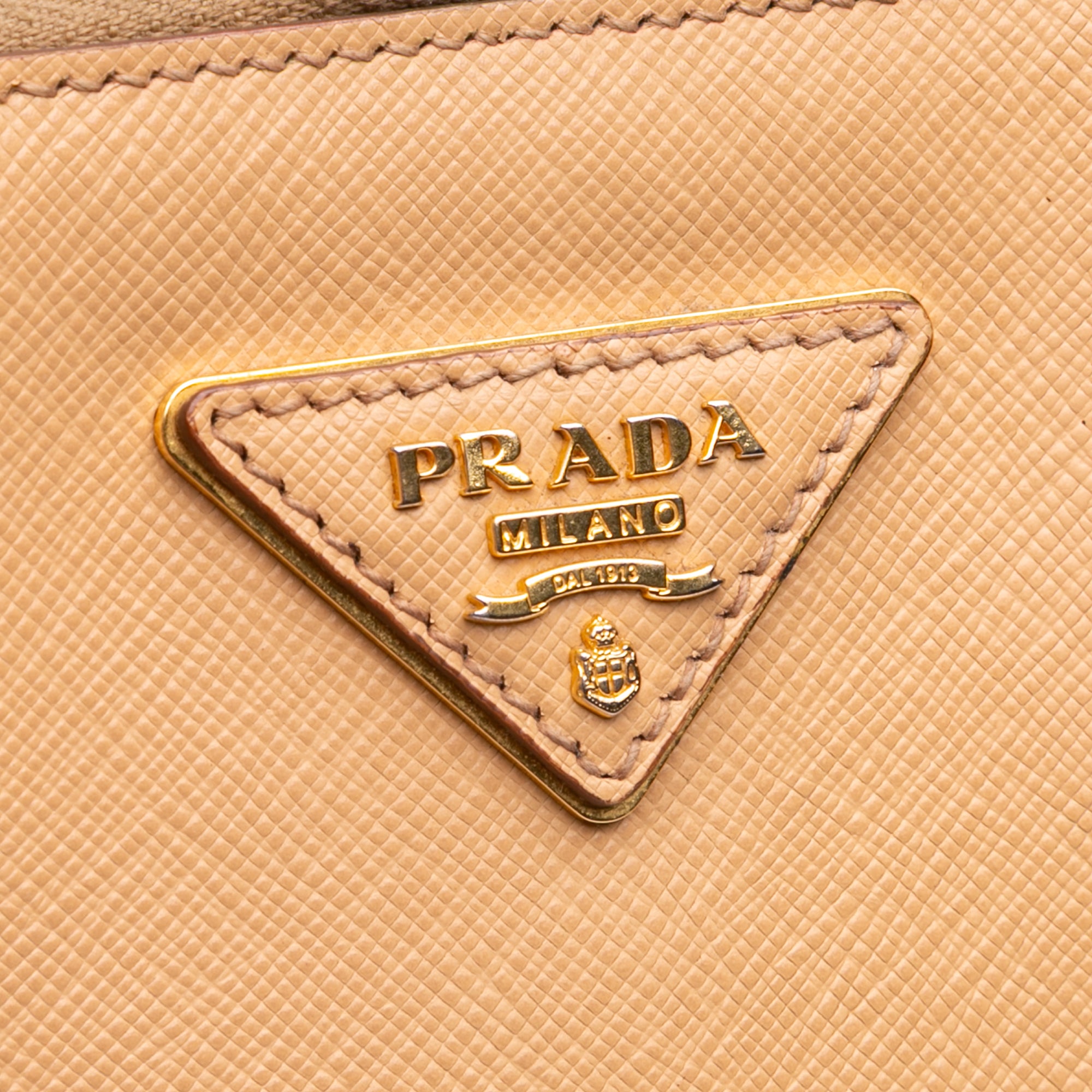 Medium Saffiano Lux Promenade Satchel