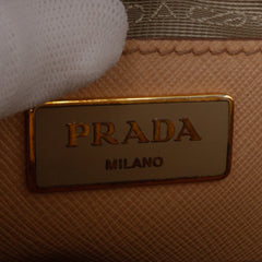 Medium Saffiano Lux Promenade Satchel