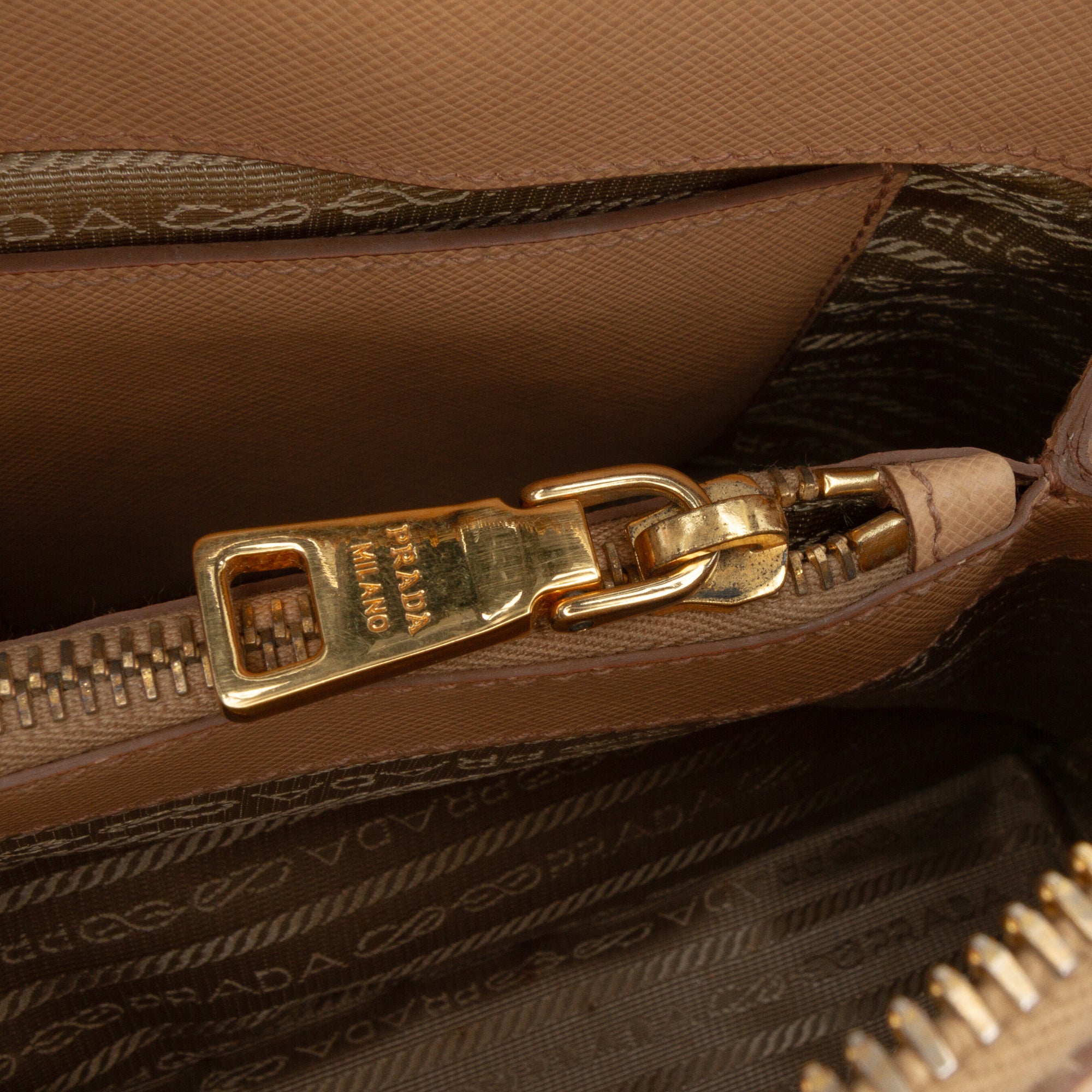 Medium Saffiano Lux Promenade Satchel
