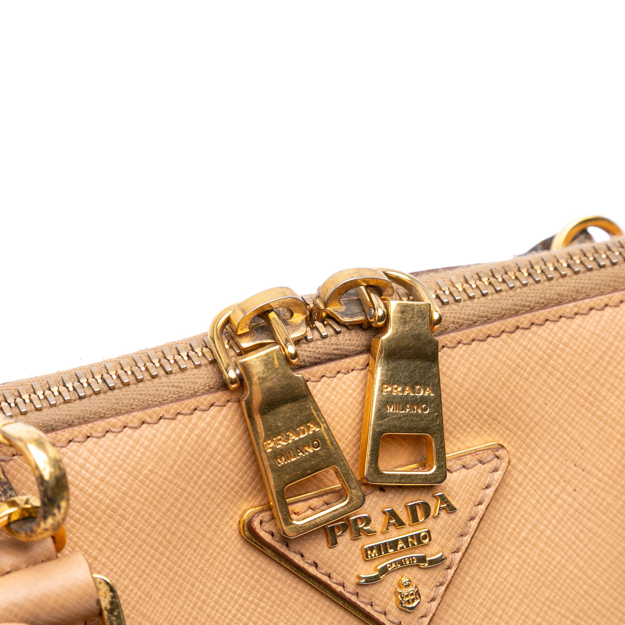 Medium Saffiano Lux Promenade Satchel