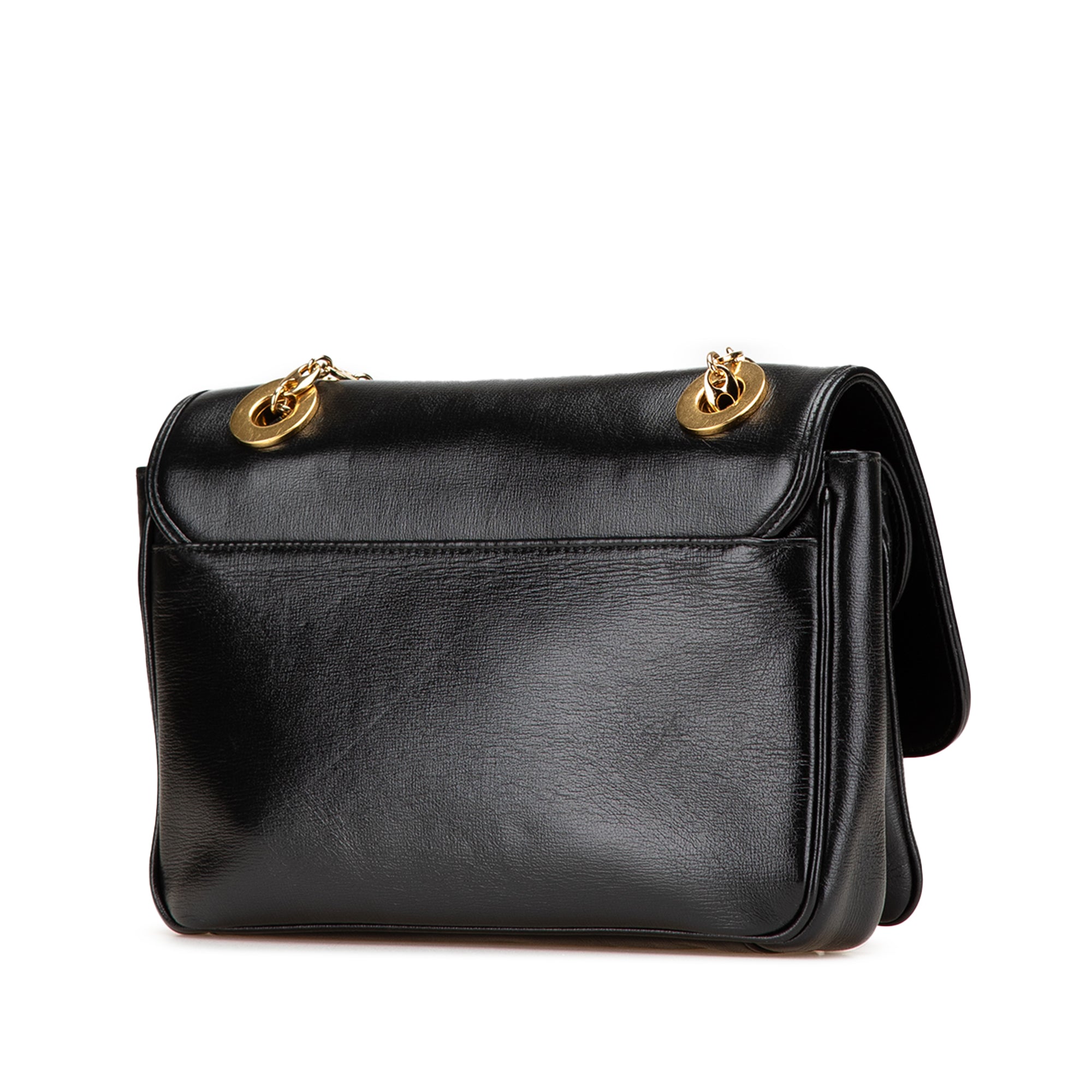 Small Leather Marina Chain Shoulder Bag