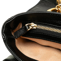 Small Leather Marina Chain Shoulder Bag
