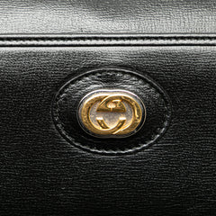 Small Leather Marina Chain Shoulder Bag